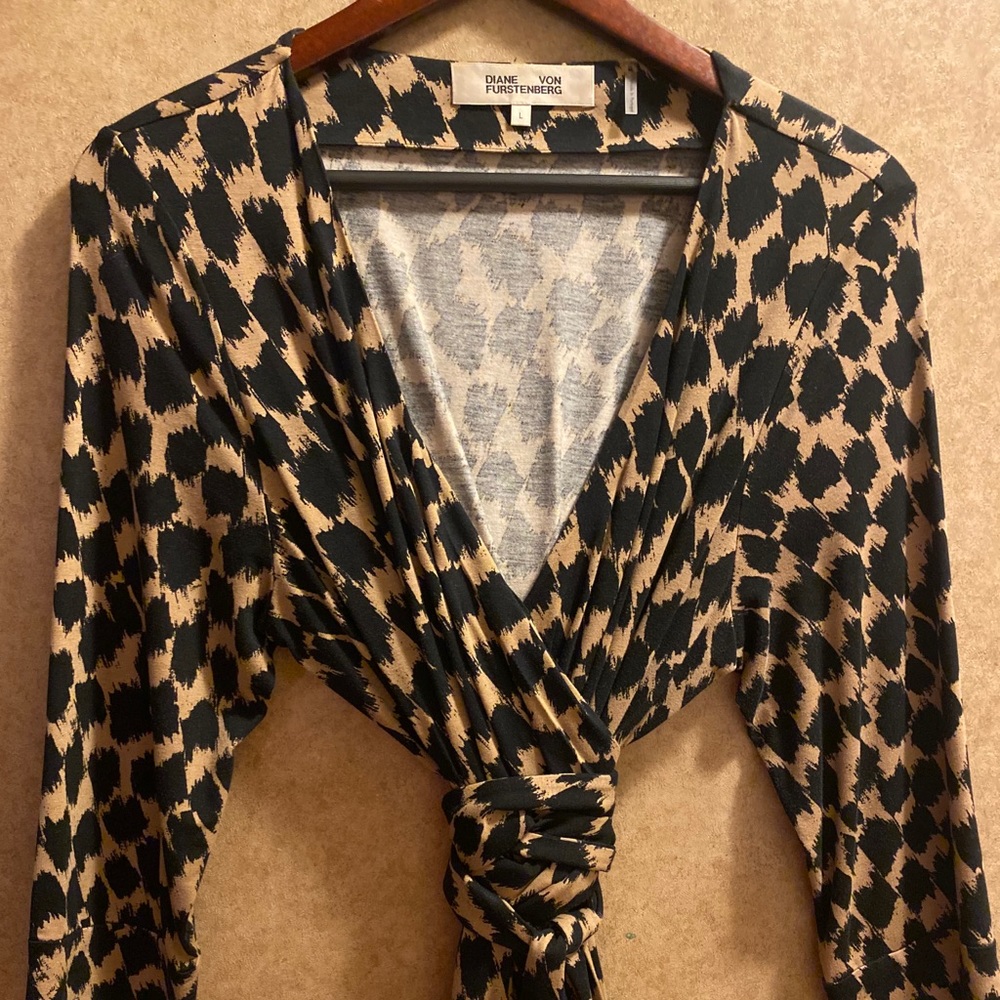 DVF wrap dress